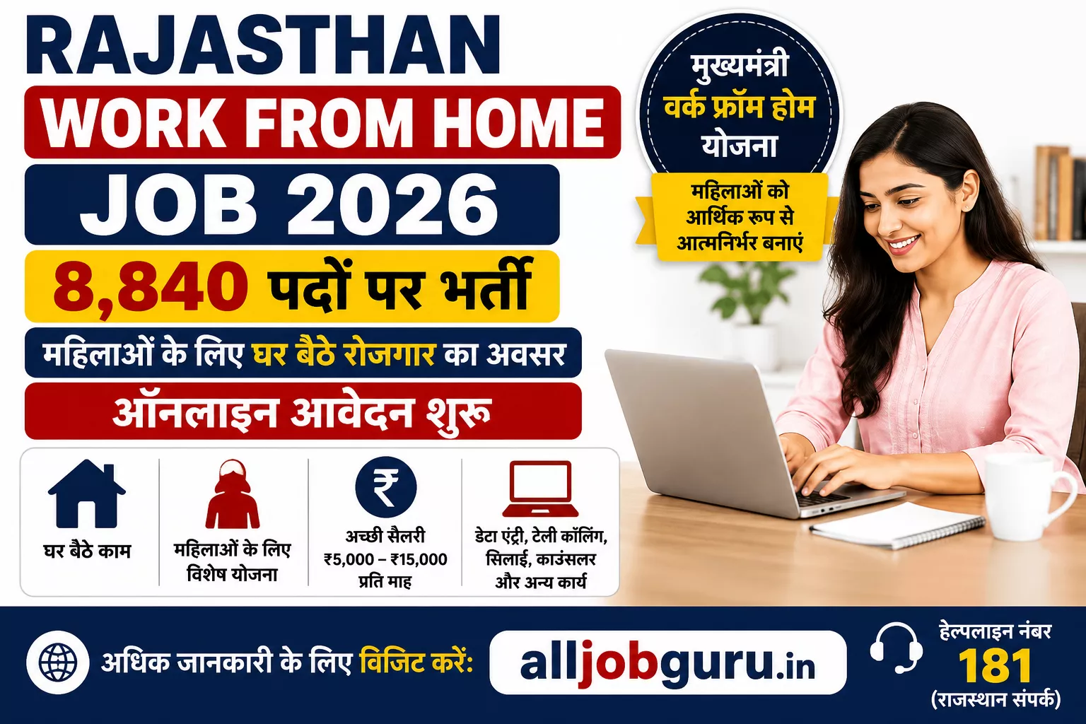 Rajasthan Work From Home Job 2026