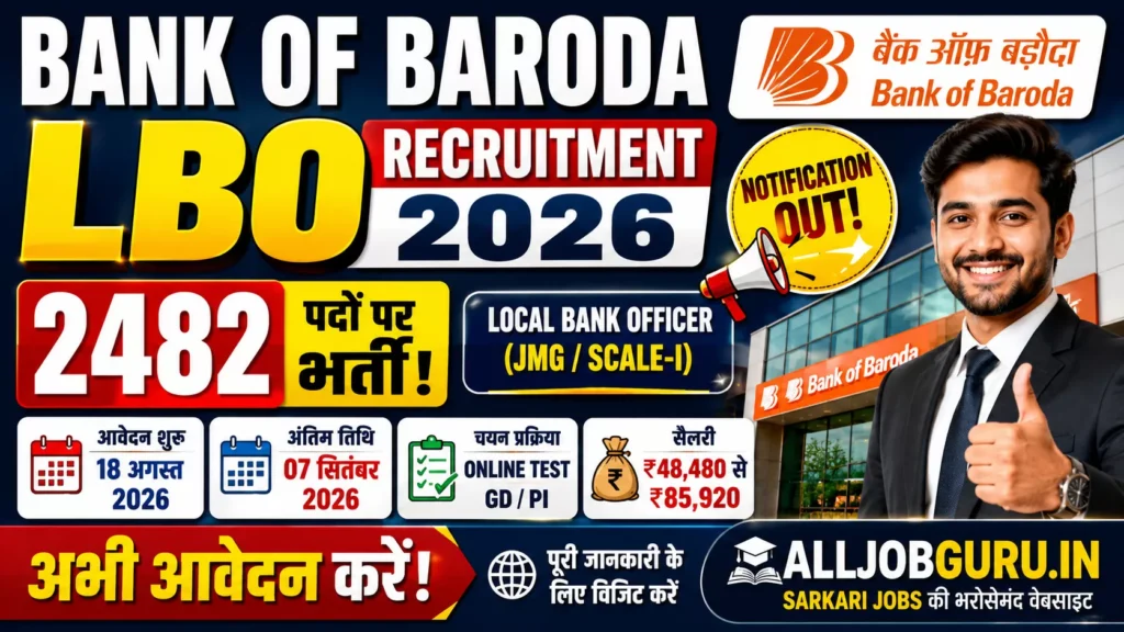 Bank of Baroda LBO Recruitment 2026
