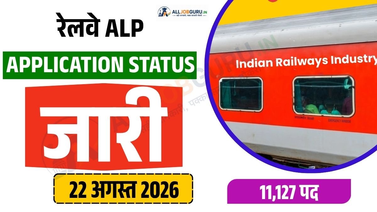 Railway ALP Application Status 2026